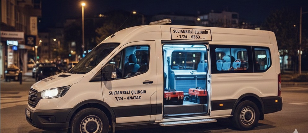 Sultanbeyli Acil Çilingir Servis Aracı